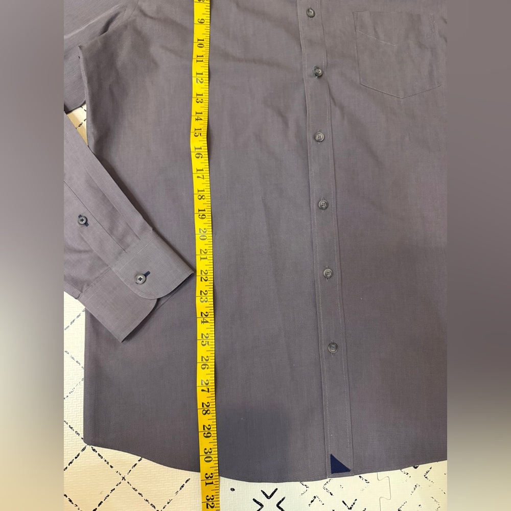 UNTiCKit Wrinkle-Free Sangiovese Shirt tall slim XL - Picture 4 of 9